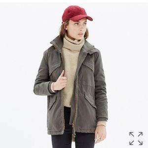 Madewell Modern Military Jacket Sz XXS